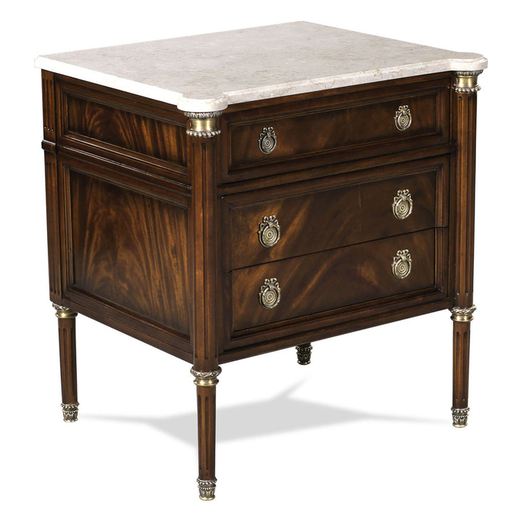 Nightstand Melissa, Marble Top | Jansen uk