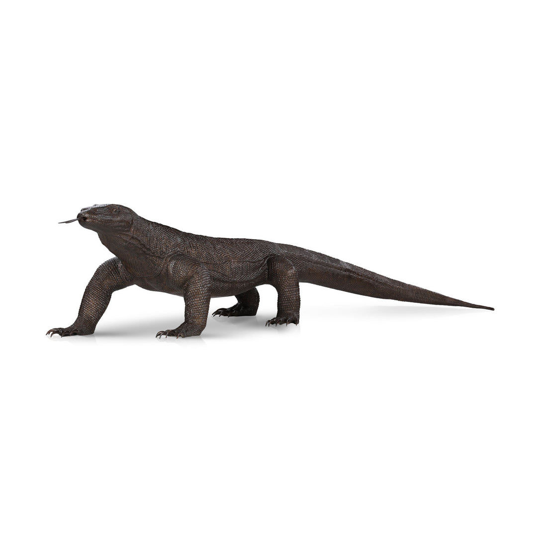 Large Komodo Dragon Statue in Antique | Jansen uk