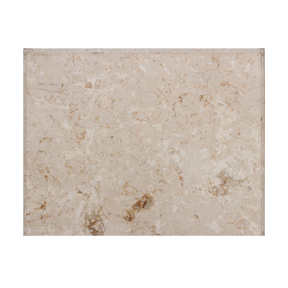 Side Table Burl 2 Drawer, Marble Top | Jansen uk