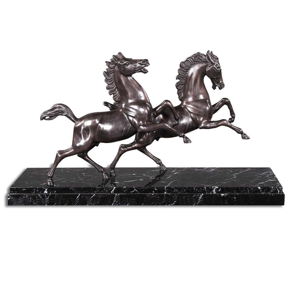 Horse #4 - Jansen Statue Antique image 0
