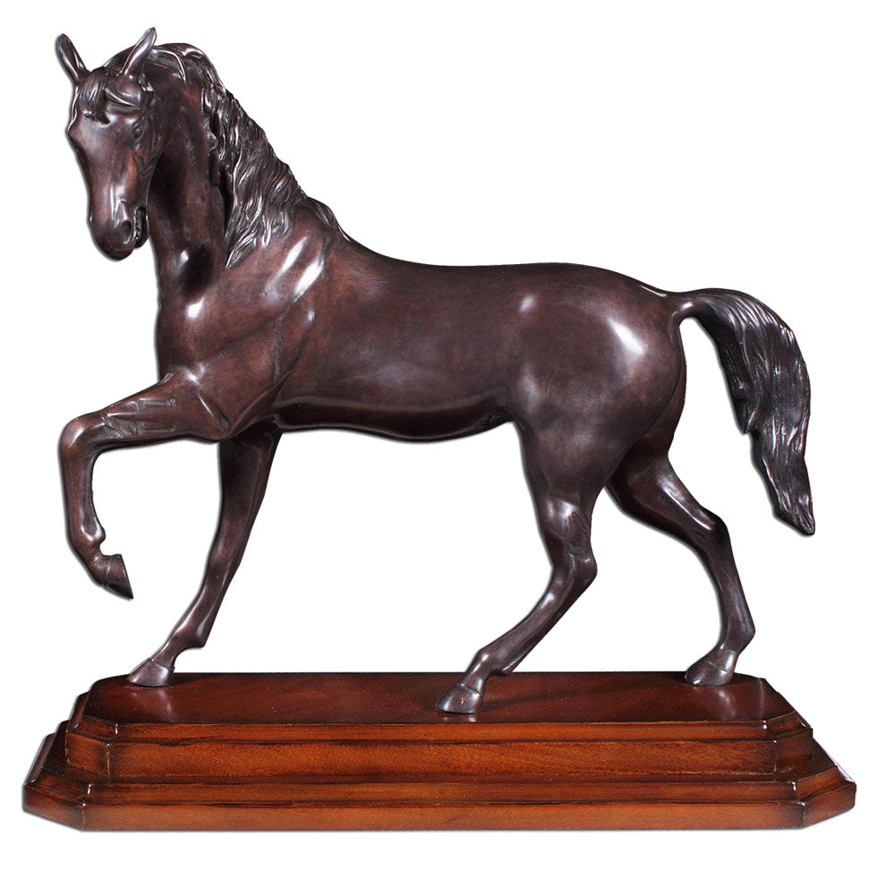Horse #3 - Jansen Statue Antique image 0