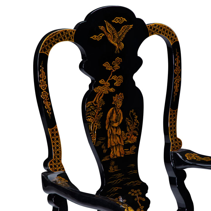Chinoiserie High Chair | Jansen uk