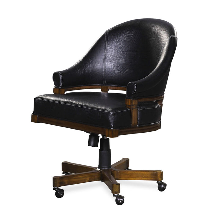 Swivel Chair Riga, Leather | Jansen uk
