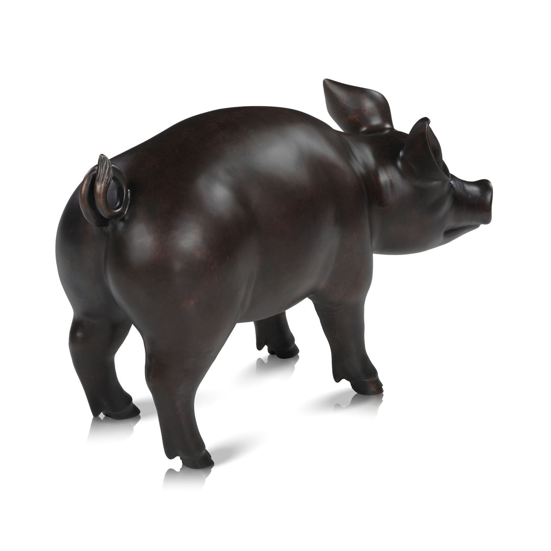 Pig #2 - Jansen Statue Antique image 2