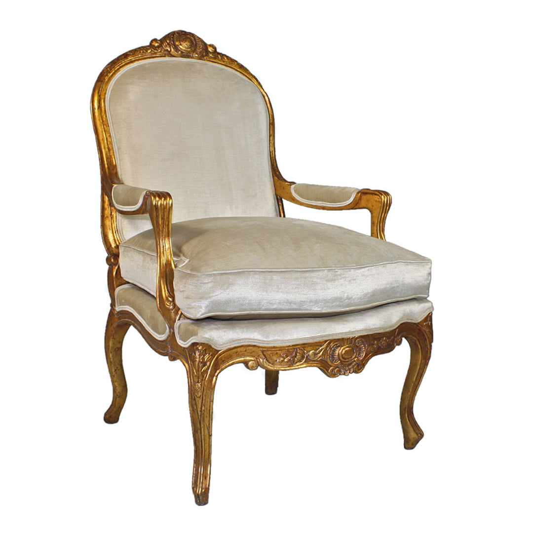 Louis XV Fauteuil With Cushion | Jansen uk