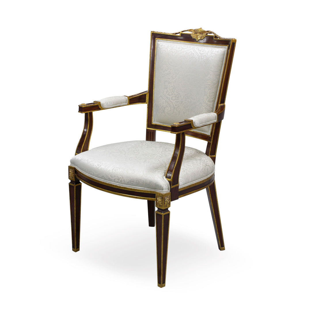 Carved Maitre Arm Chair | Jansen uk