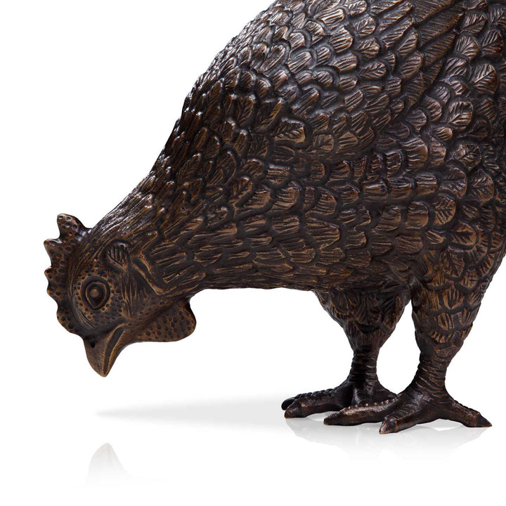 Chicken #1 - Jansen Statue Antique image 3