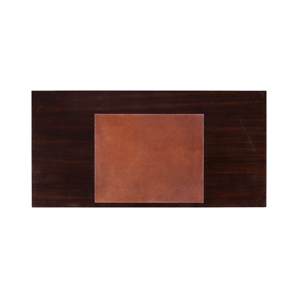 Alistair Desk, Leather Top | Jansen uk