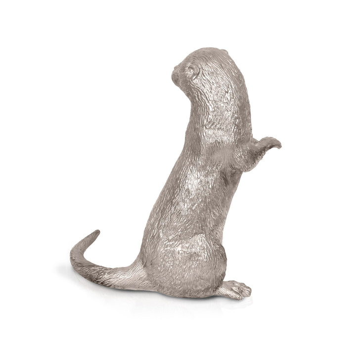 The Otter Statue in Silver | Jansen uk