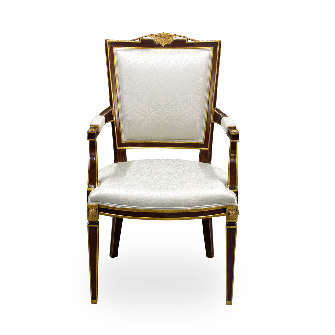 Carved Maitre Arm Chair | Jansen uk