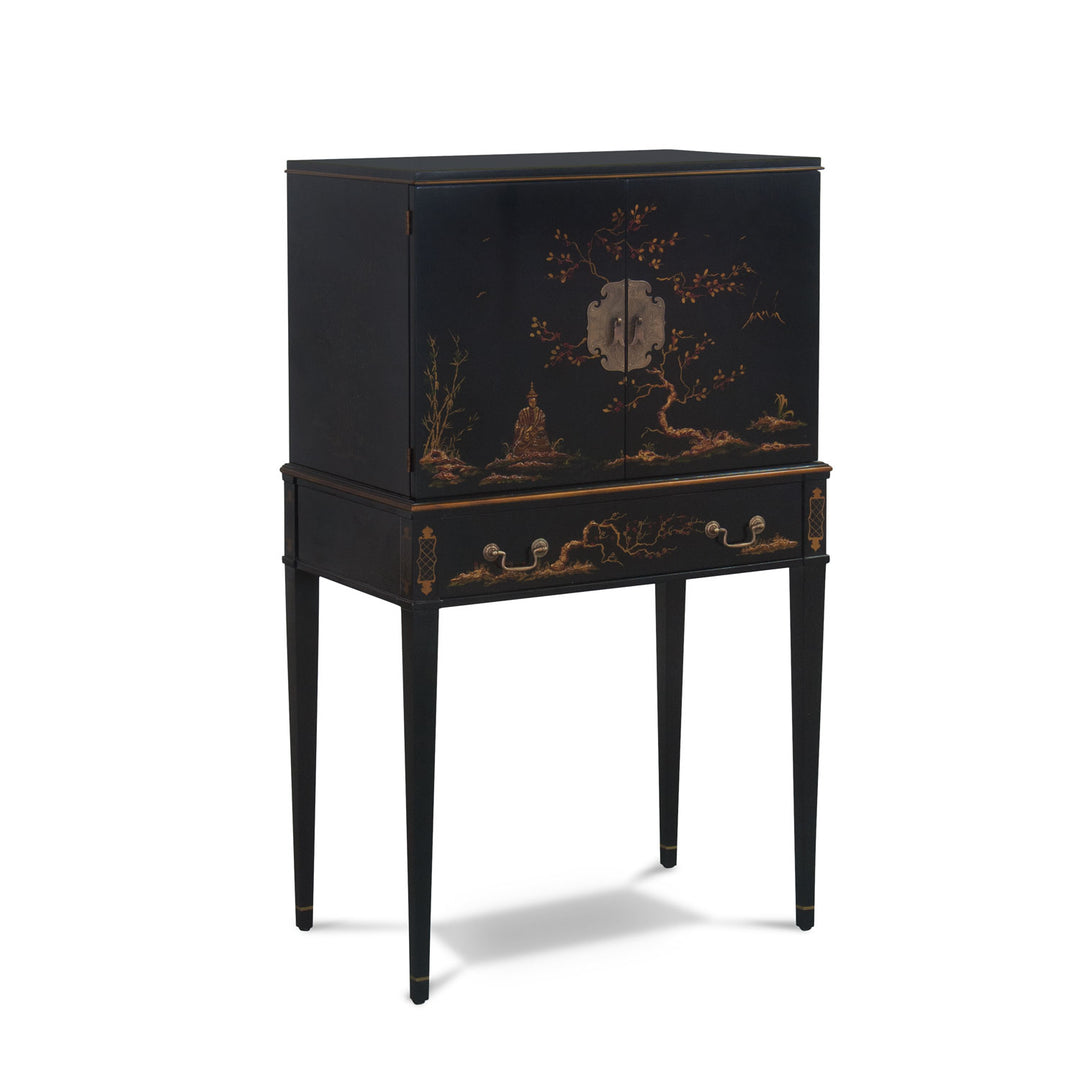 Chinoiserie Silver Cabinet | Jansen uk