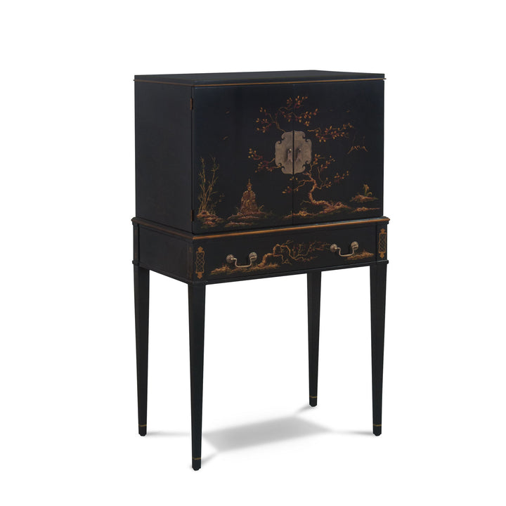 Chinoiserie Silver Cabinet | Jansen uk