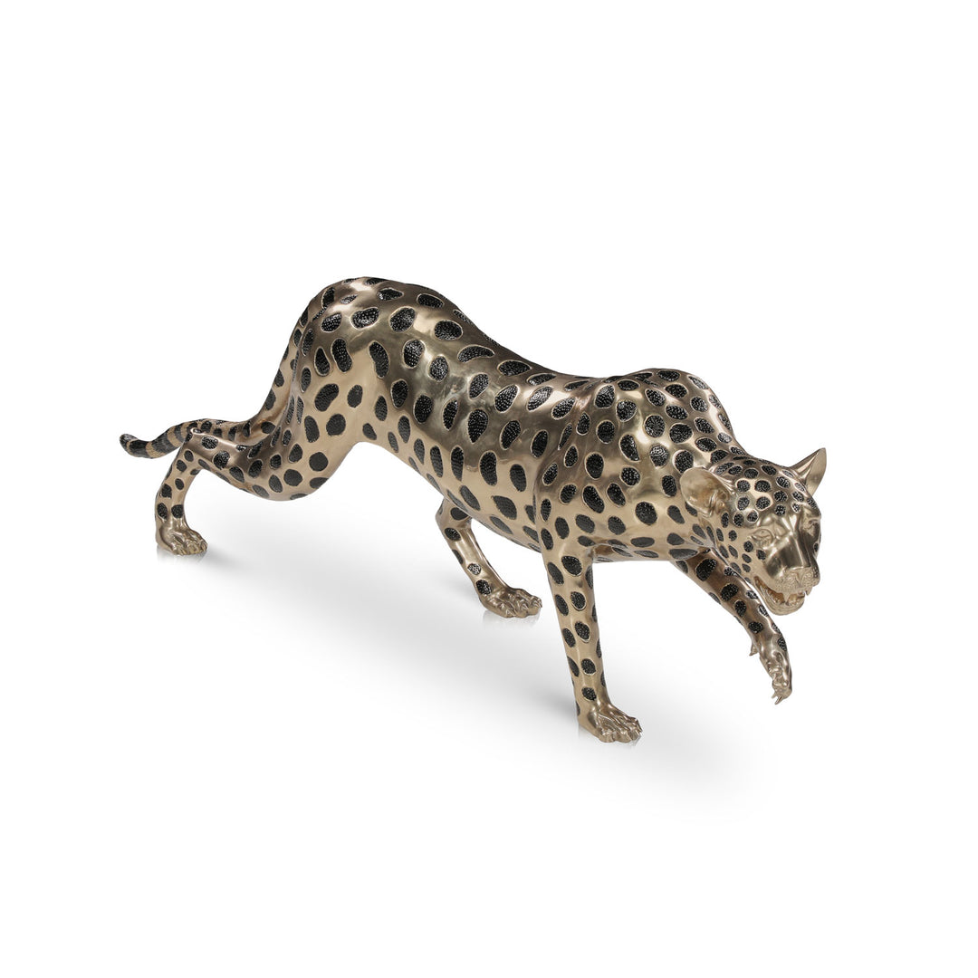 Cheetah #2 - Jansen Statue Polished with Black image 0