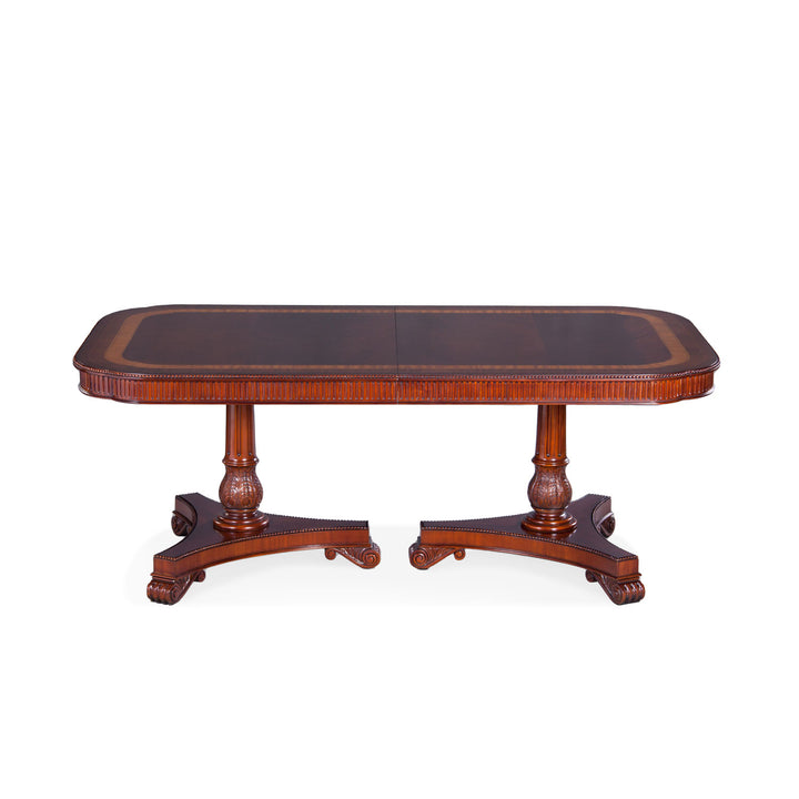 Dining Table Mullova - (212x115) Sliding Rails + Two Leaves of 50cm | Jansen uk