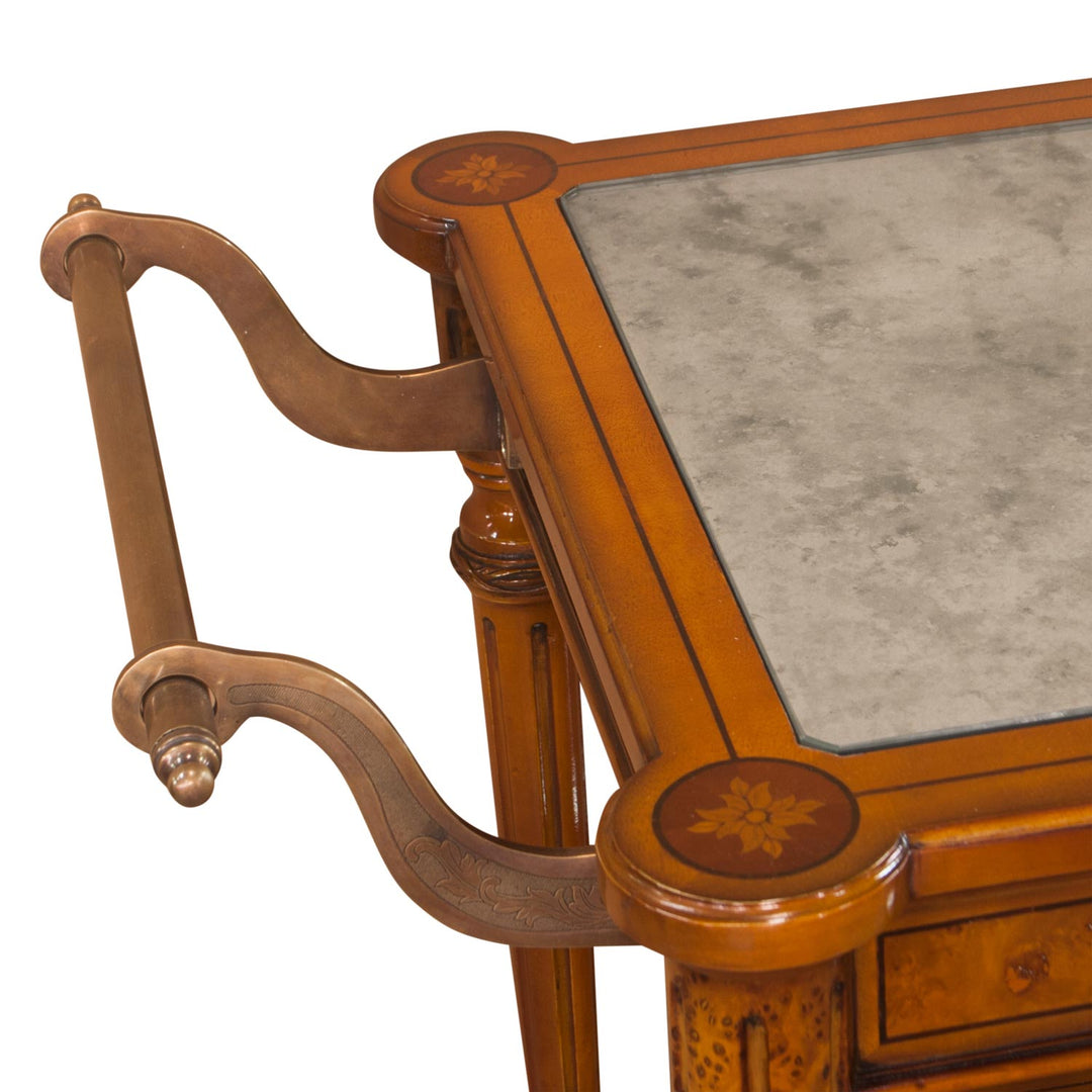 Trolley Eglomized Butler, Burl | Jansen uk