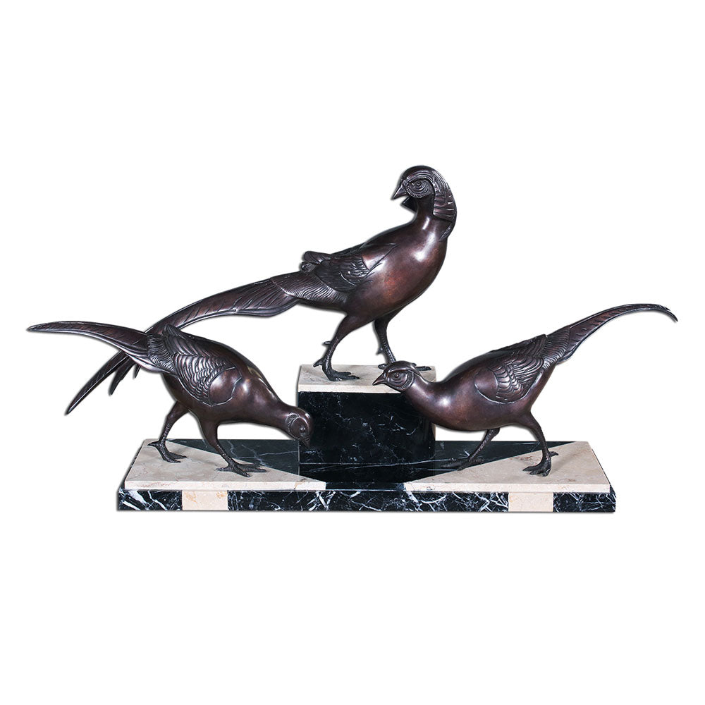 The Three Pheasants in Antique | Jansen uk
