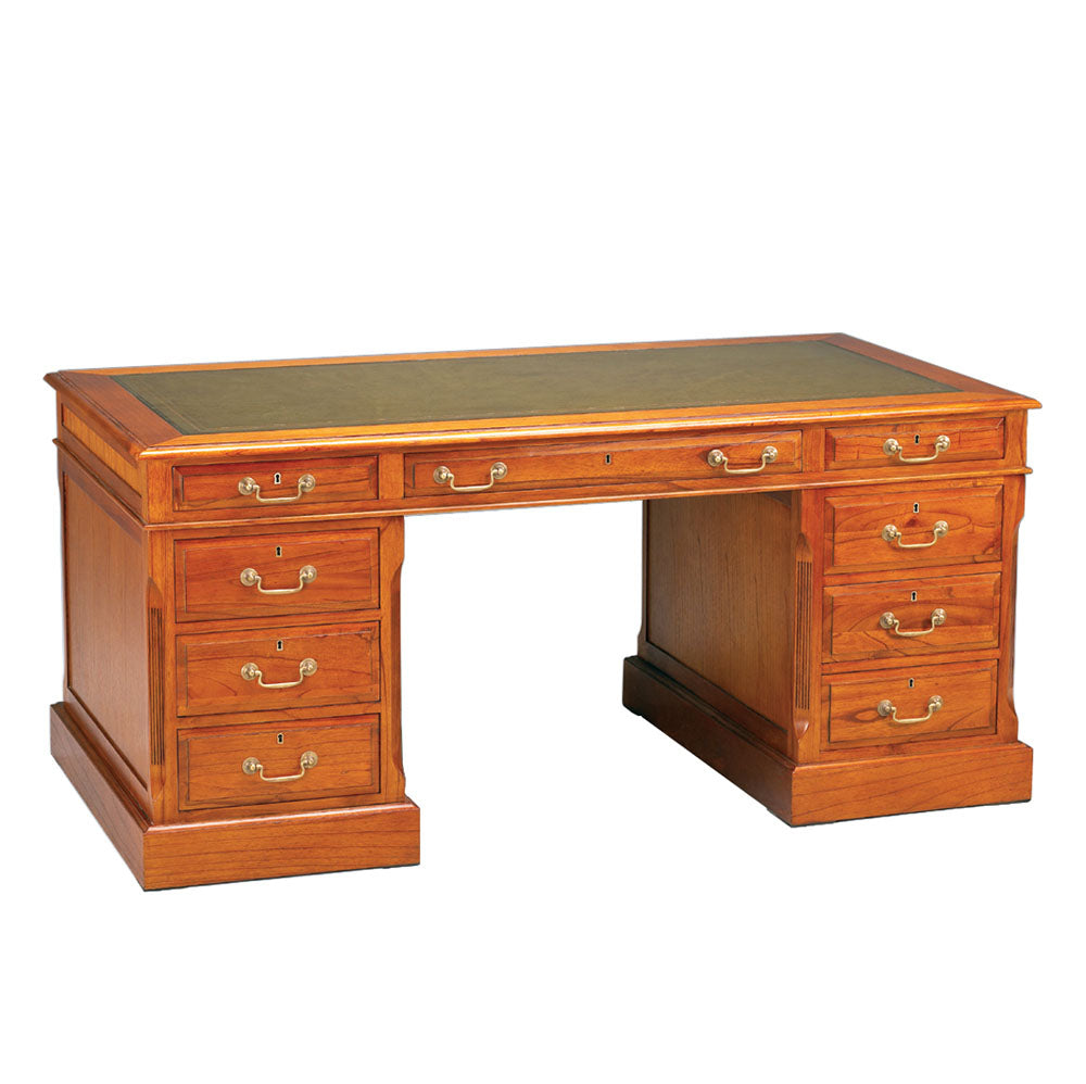 The Office Partners Desk with Leather Top | Jansen uk