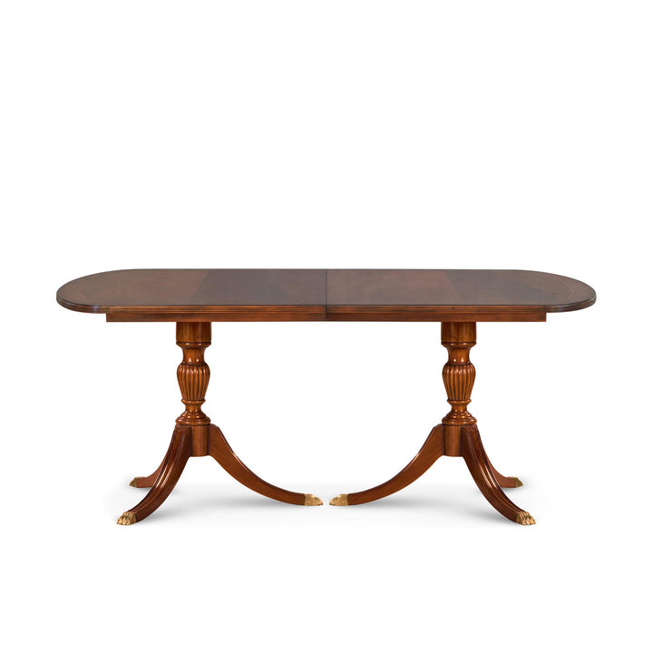 Duncan Phyfe Dining Table, Two Pedestals | Jansen uk