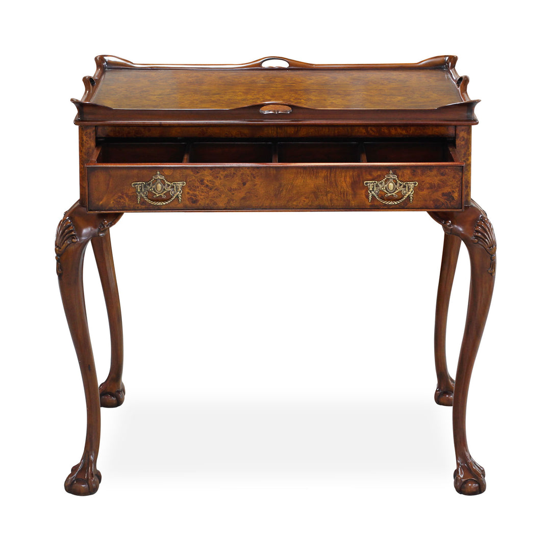Tea Table with Burl | Jansen uk