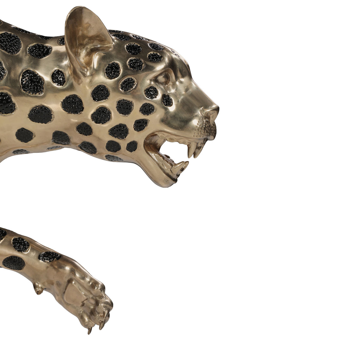 Cheetah #2 - Jansen Statue Polished with Black image 3