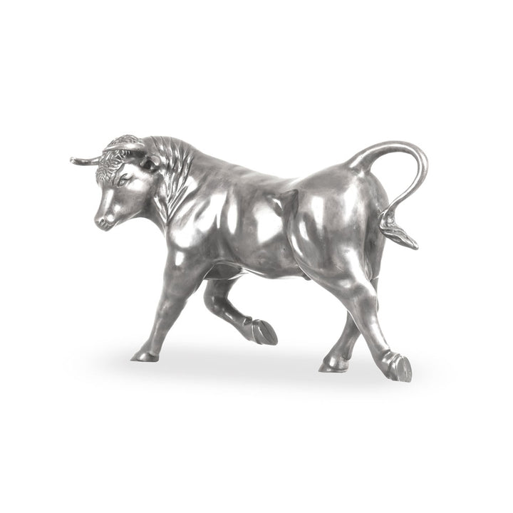 The Bull Statue in Silver | Jansen uk