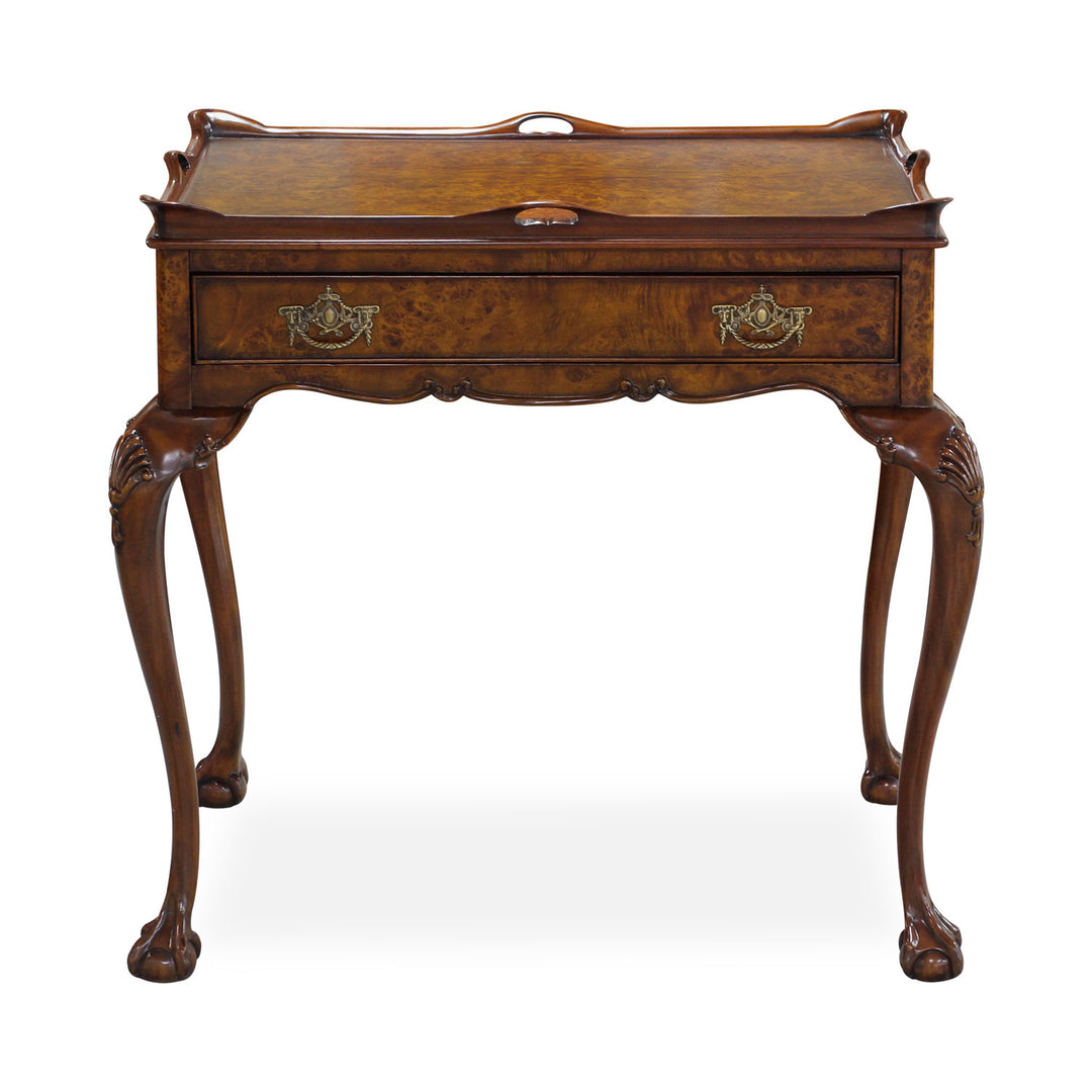 Tea Table with Burl | Jansen uk