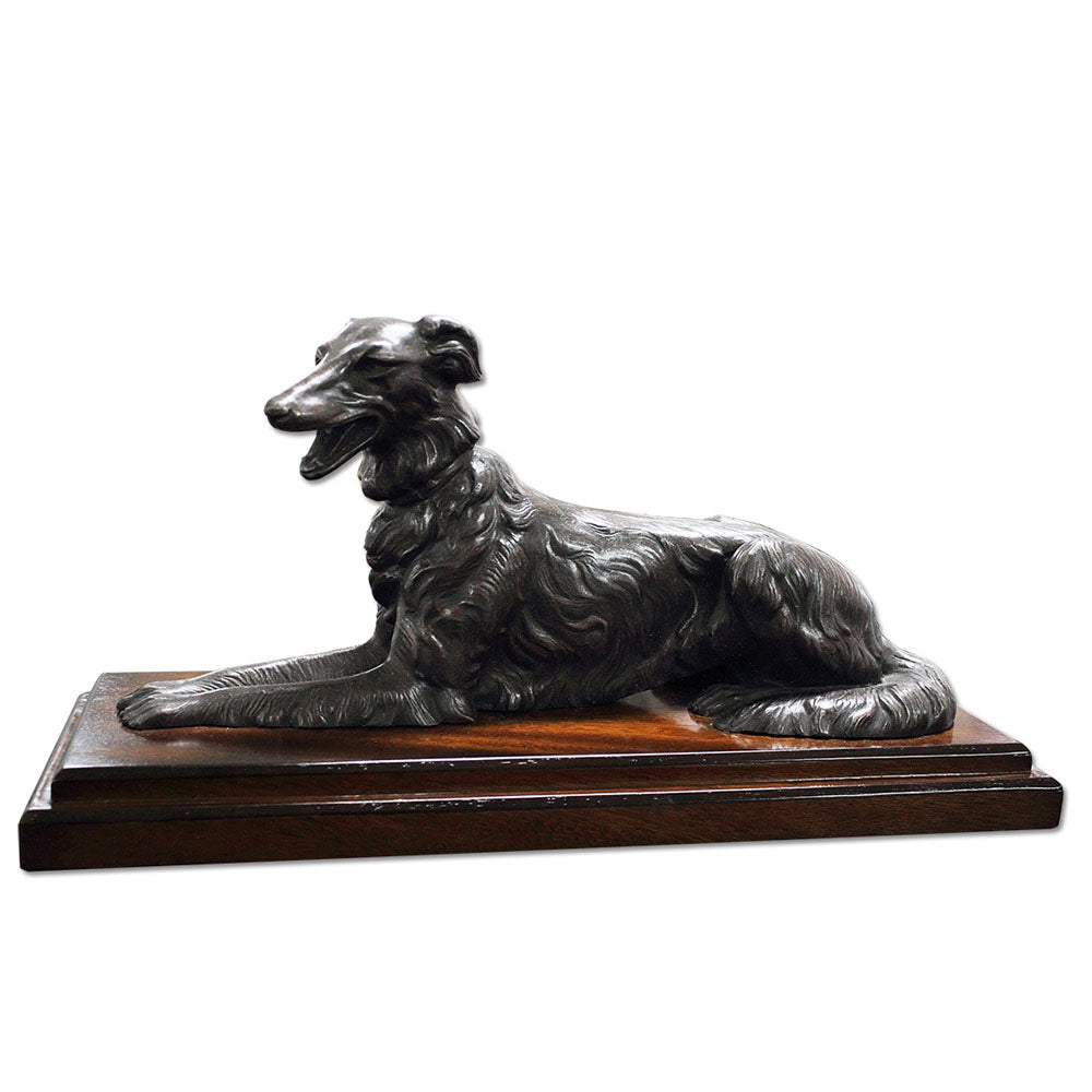 Dog #2 - Jansen Statue Antique image 0