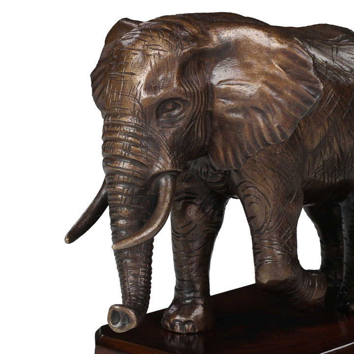 Elephant #6 - Jansen Statue Antique image 3