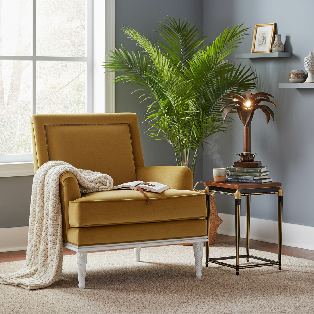 Reading Nook with Multiple Pieces