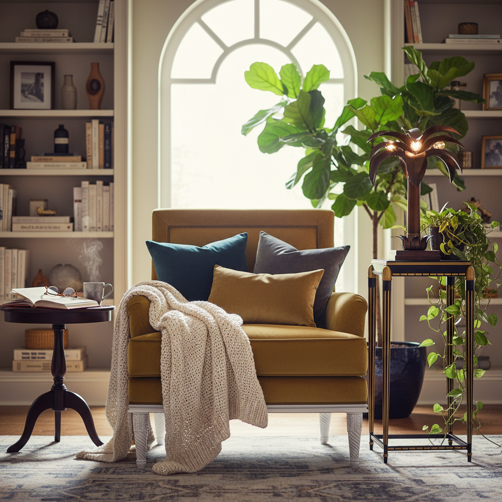 Ultra-Wide Reading Nook Banner